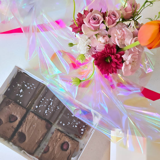 Duo of Slice and Fresh Seasonal Posy - PRE ORDER FOR MOTHERS DAY