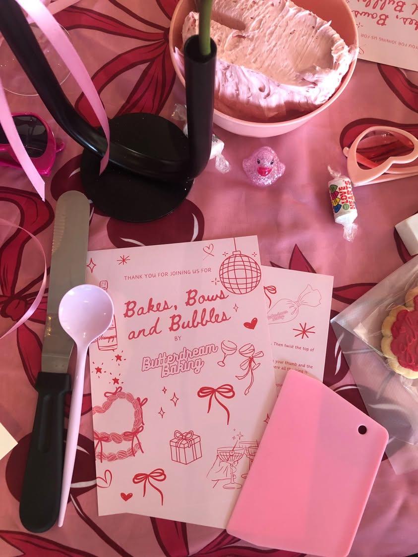 13 Feb: Galentines Event - Bakes, Bows and Bubbles (Cake and Sip, 6pm - 8pm)