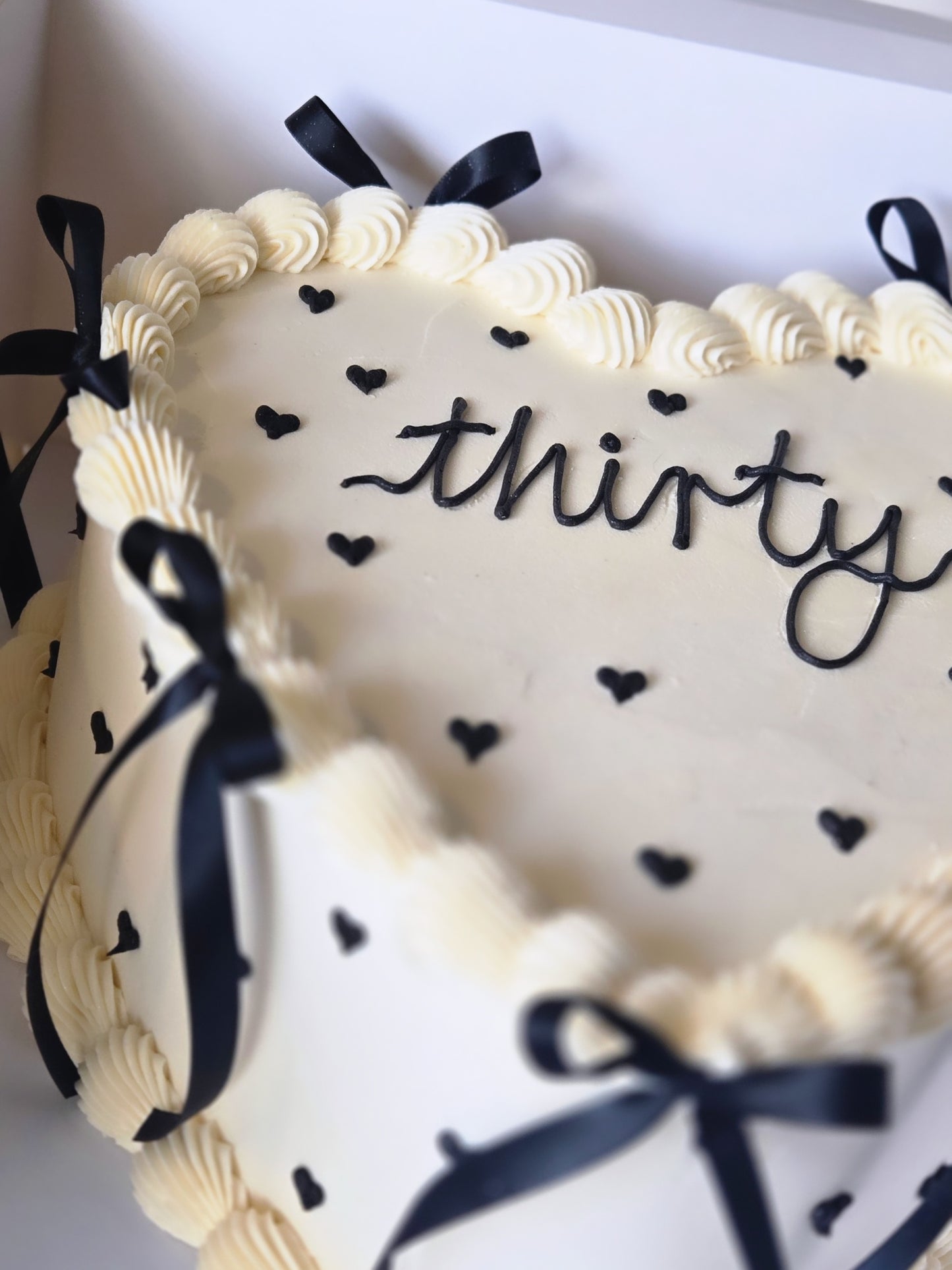 Heart shaped celebration cake 🩷