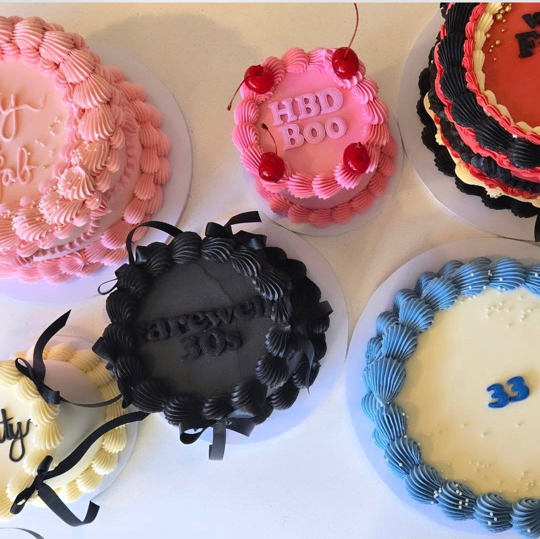 Custom vintage celebration cake!