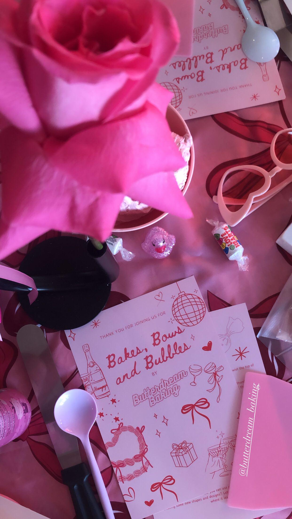 13 Feb: Galentines Event - Bakes, Bows and Bubbles (Cake and Sip, 6pm - 8pm)